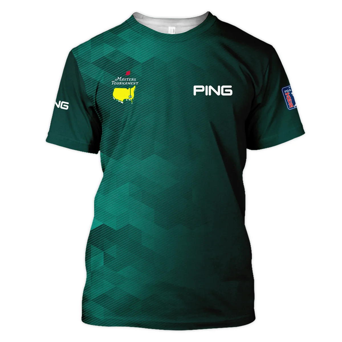 Golf Sport Green Gradient Stripes Pattern Adidas Masters Tournament Unisex T-Shirt Style Classic T-Shirt