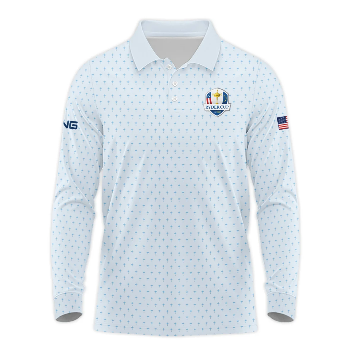 Ping Long Polo Shirt Personalized Ryder Cup, Exclusive Collection Special Design, HORC111224A01PILPL