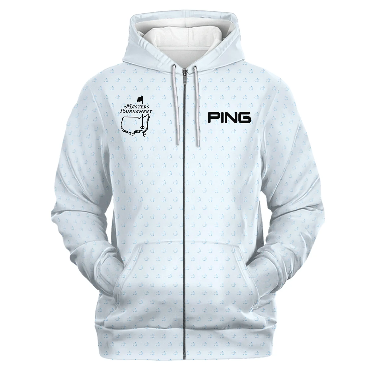 Ping Masters Tournament Zipper Hoodie Personalized, Everyday Wear All-Day Comfort, HOMT161224A01PIZHD