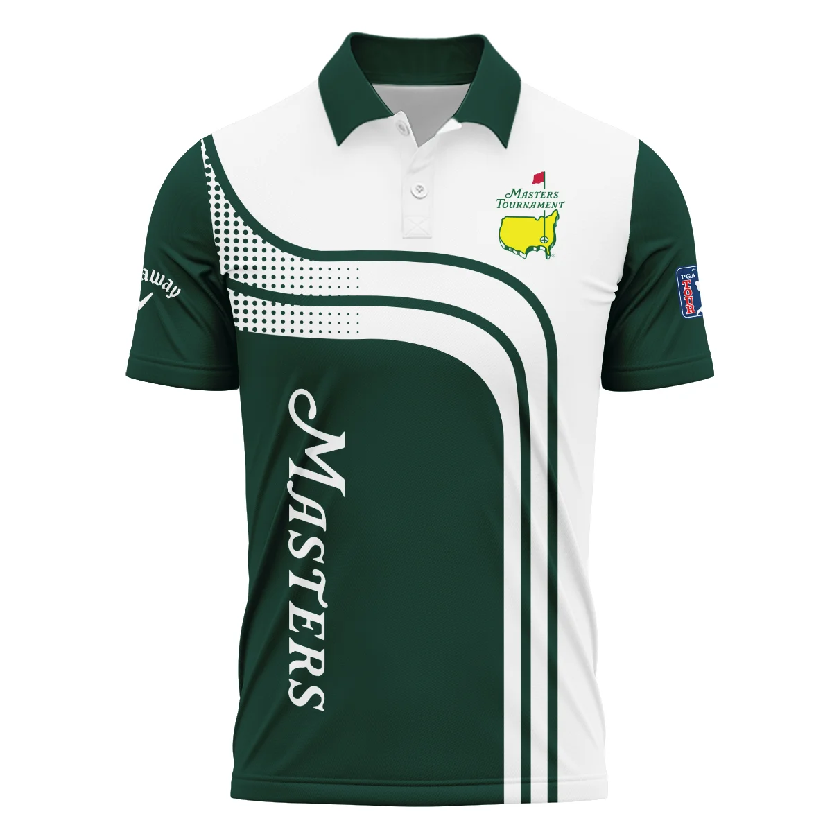 Polo Shirt Masters Tournament Callaway Personalized, Breathable Material Exclusive Product, HOMT030125A02CLWPL