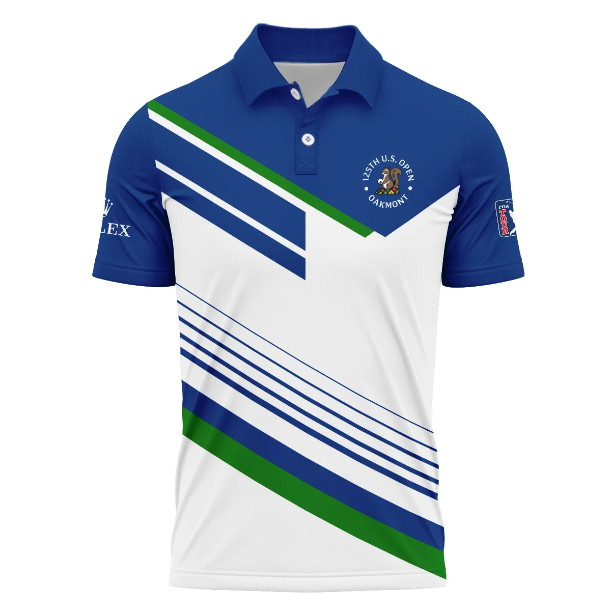 Polo Shirt Personalized 125th U.S. Open Rolex, On-Course Comfort Special Design, HO125131224A01ROXPL