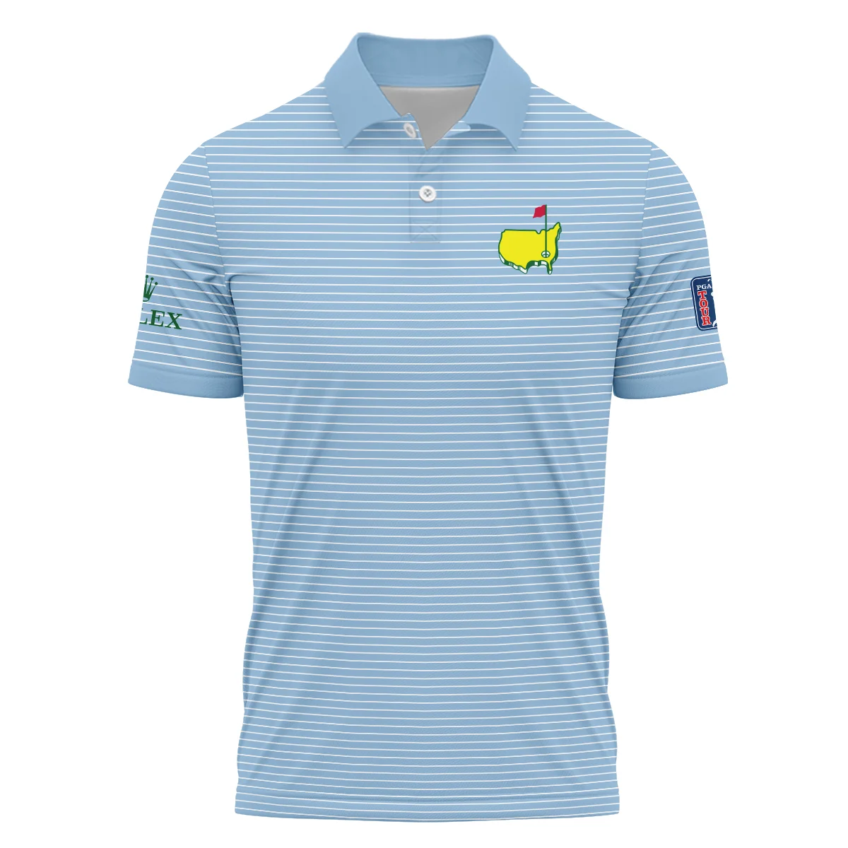 Personalized Masters Tournament Rolex Long Polo Shirt, Casual Style Comfort Fit, HOMT231224A03ROXLPL