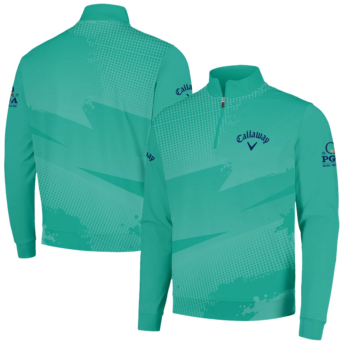 Quarter-Zip Jacket 2025 PGA Championship Callaway Personalized, All Over Prints Modern Fit, HOPGA281124A03CLWQTJ