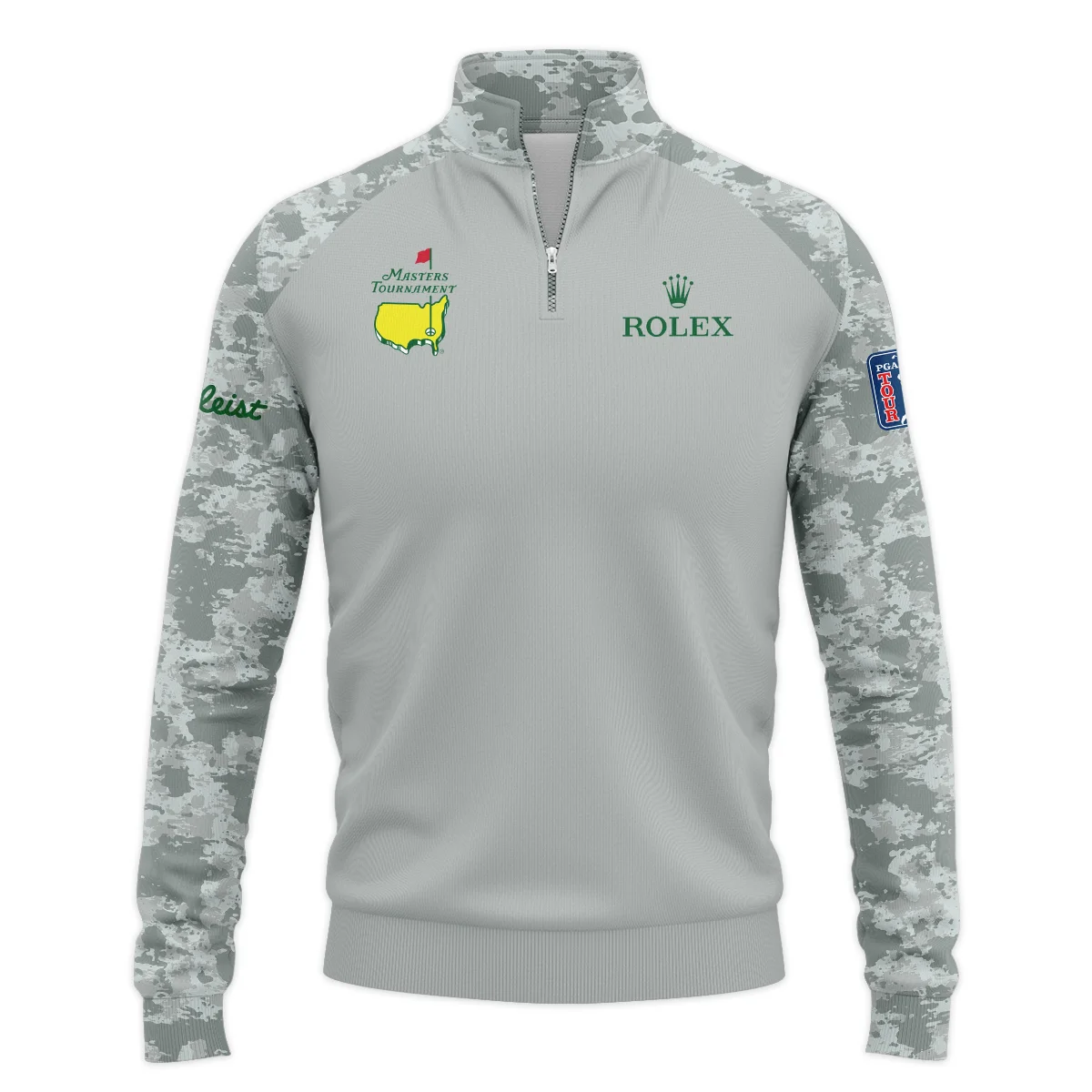 Quarter-Zip Jacket Masters Tournament Personalized Rolex, Elegant Design Special Release, HOMT041124A05ROXQTJ