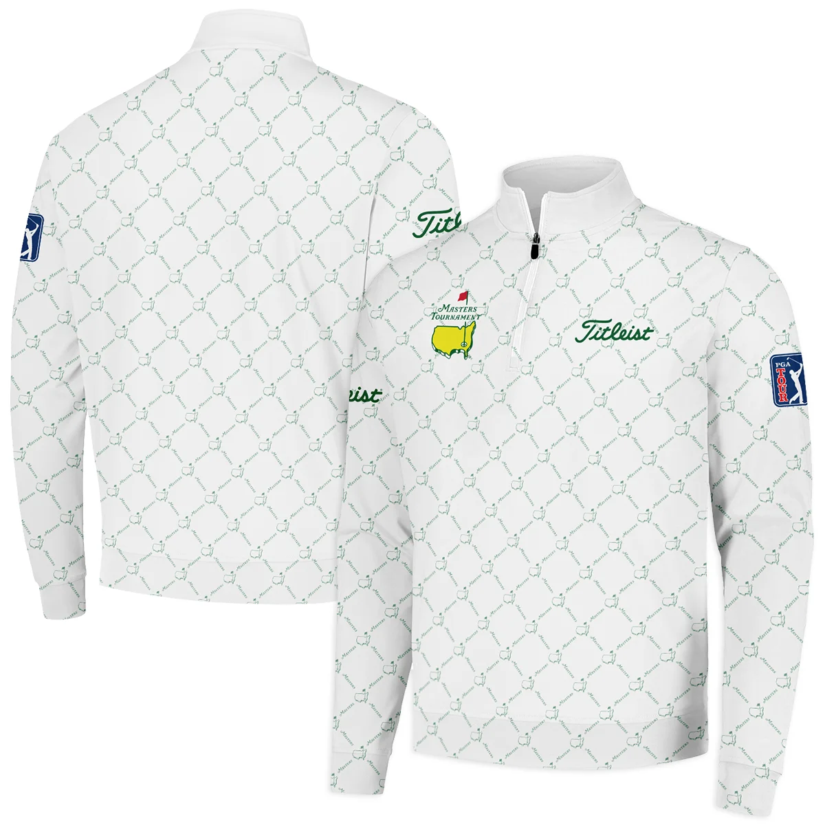 Quarter-Zip Jacket Masters Tournament Personalized Titleist, Special Design Durable Design, HOMT111224A1TLQTJ