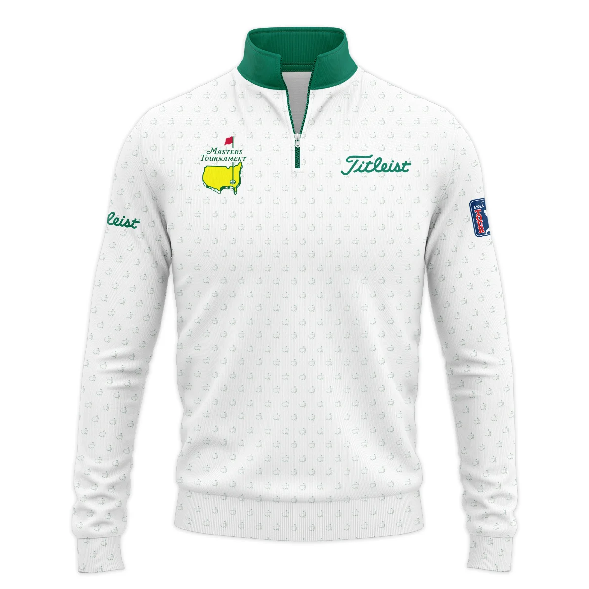 Quarter-Zip Jacket Titleist Masters Tournament Personalized, Lightweight Fabric Golf Essentials, HOMT070125A03TLQTJ