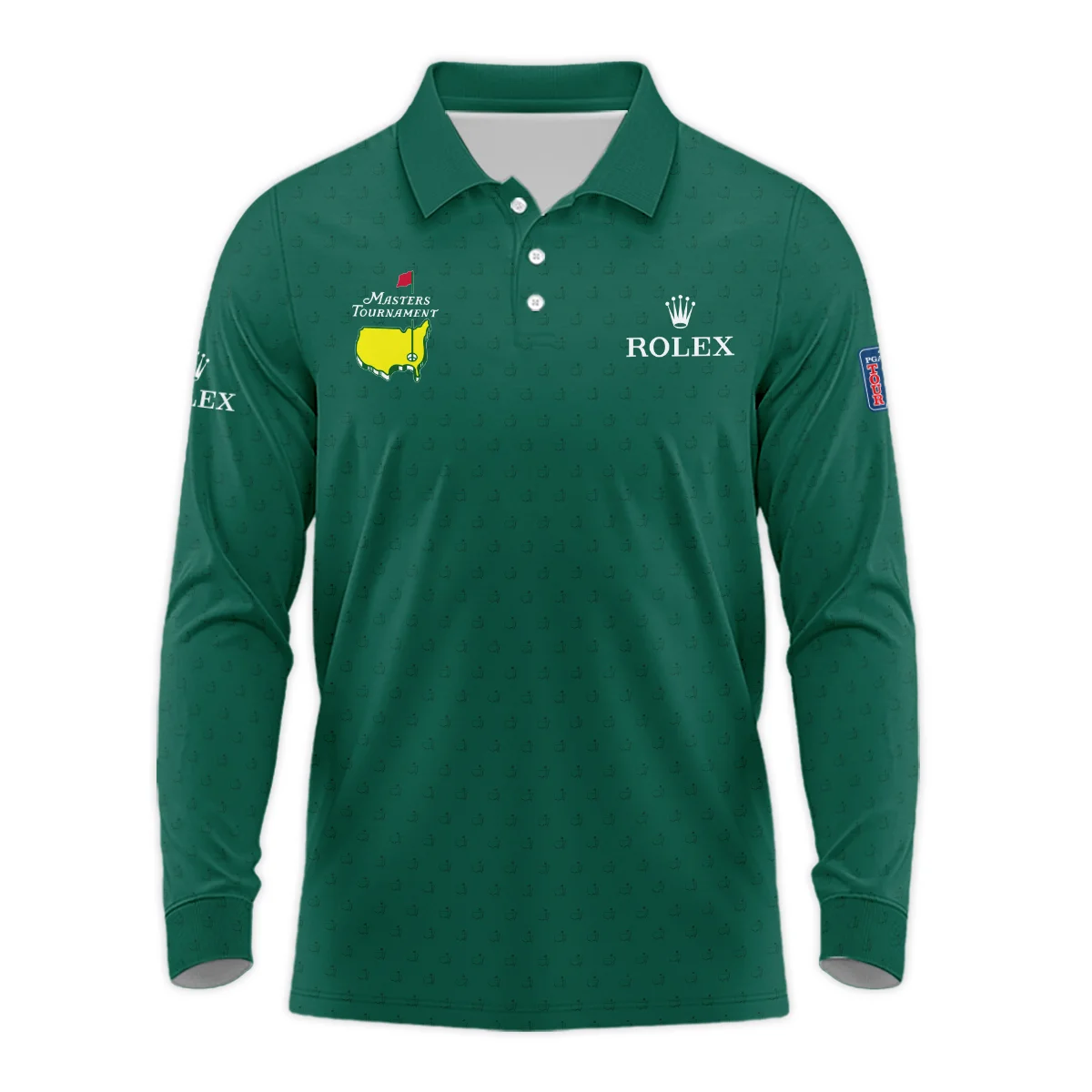 Rolex Masters Tournament Long Polo Shirt Personalized, Classic Golf Style Stylish Look, HOMT070125A02ROXLPL