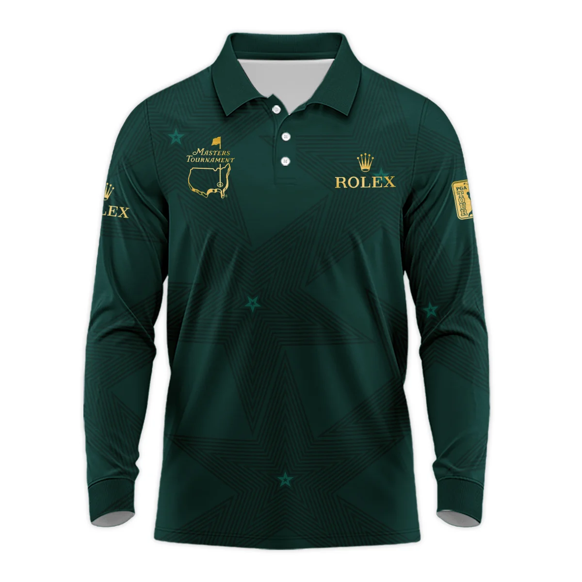 Rolex Masters Tournament Long Polo Shirt, Special Edition All-Day Comfort, HOTPMT251124A02ROXLPL