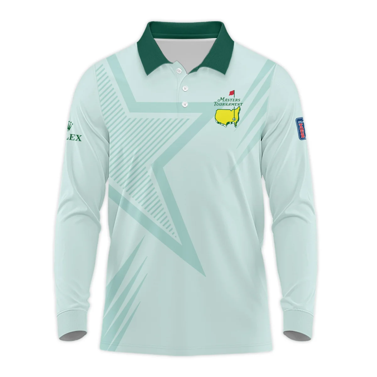 Rolex Masters Tournament Personalized Long Polo Shirt, Everyday Wear Exclusive Collection, HOMT251224A01ROXLPL