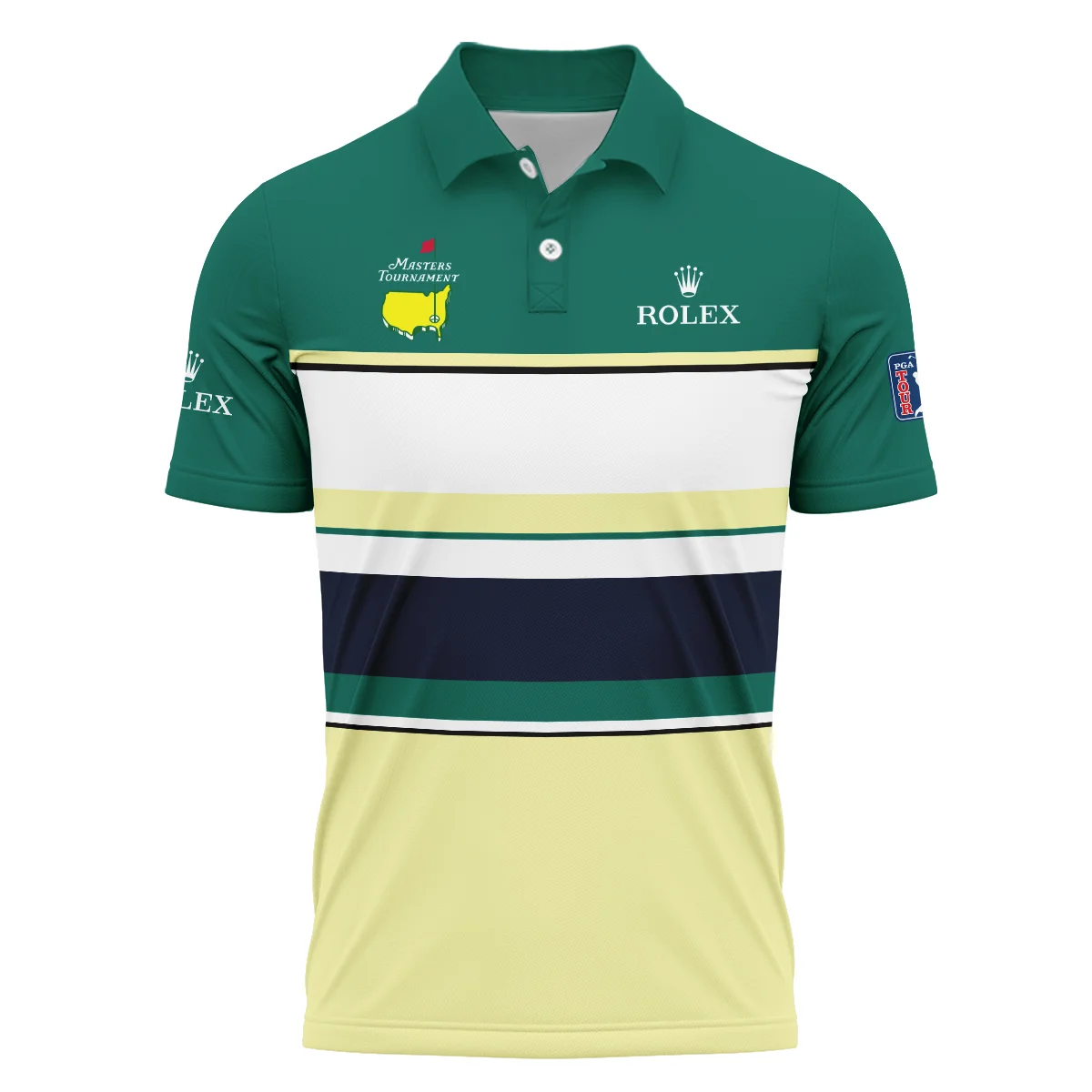 Rolex Personalized Masters Tournament Polo Shirt, Everyday Wear Special Design, HOMT020125A02ROXPL