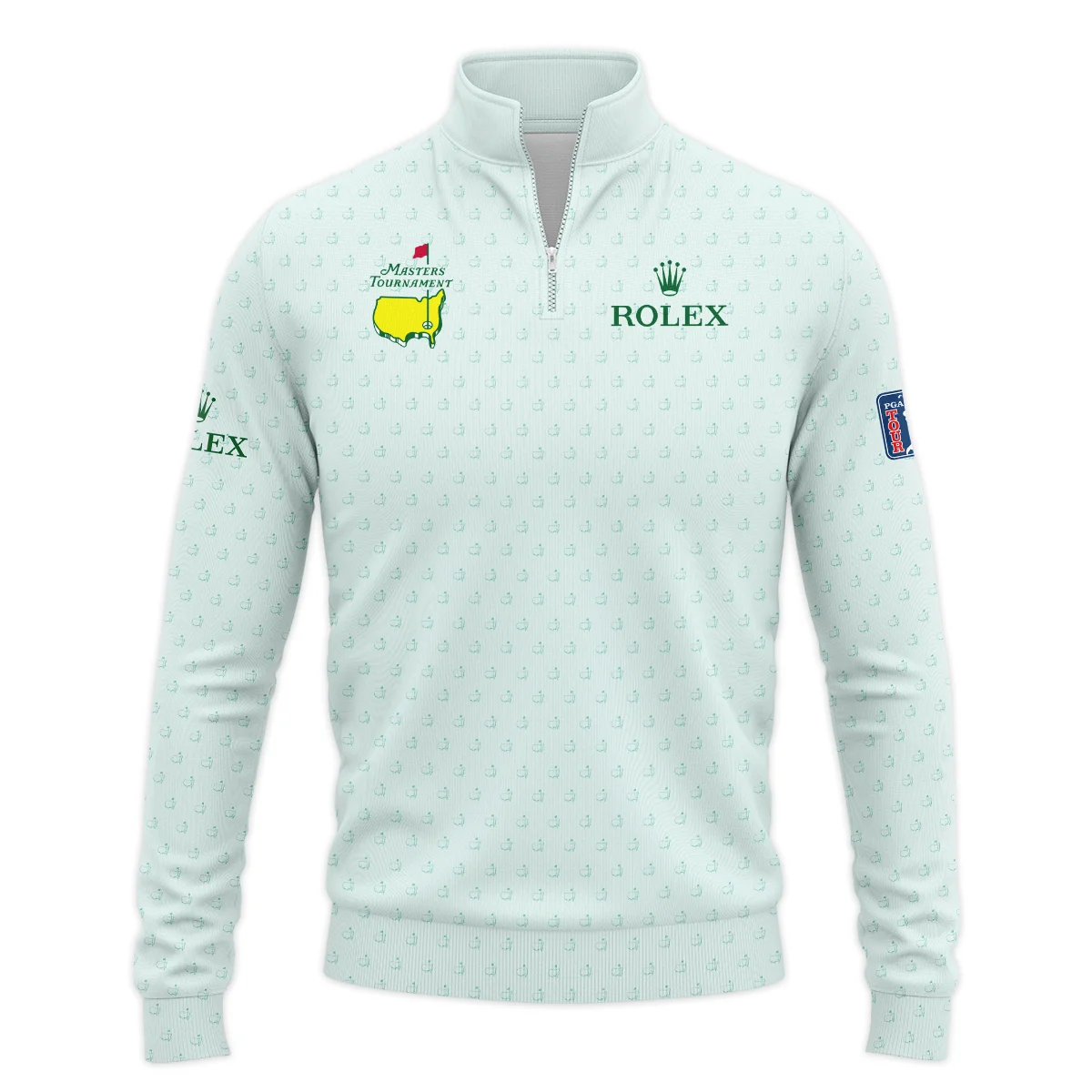 Rolex Personalized Quarter-Zip Jacket Masters Tournament, Perfect for Golfers Lightweight Fabric, HOMT161224A02ROXQTJ