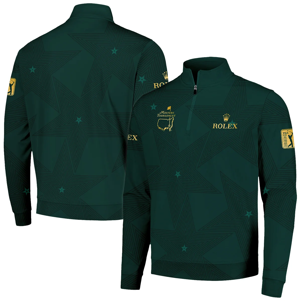 Rolex Quarter-Zip Jacket Masters Tournament, High-Performance Performance Gea, HOTPMT251124A02ROXQTJ