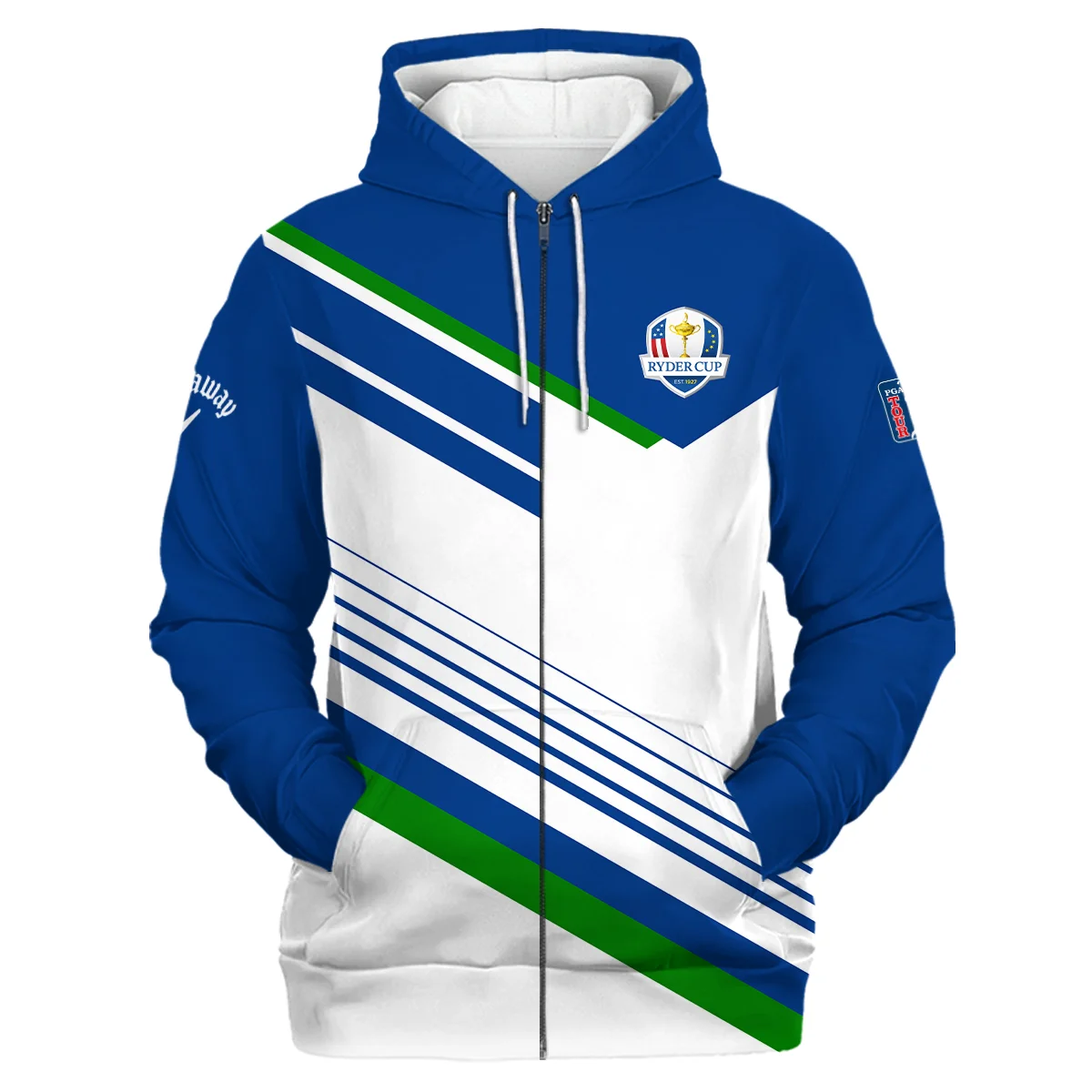 Ryder Cup Zipper Hoodie Callaway Personalized, Casual Style Golf Essentials, HORC131224A01CLWZHD