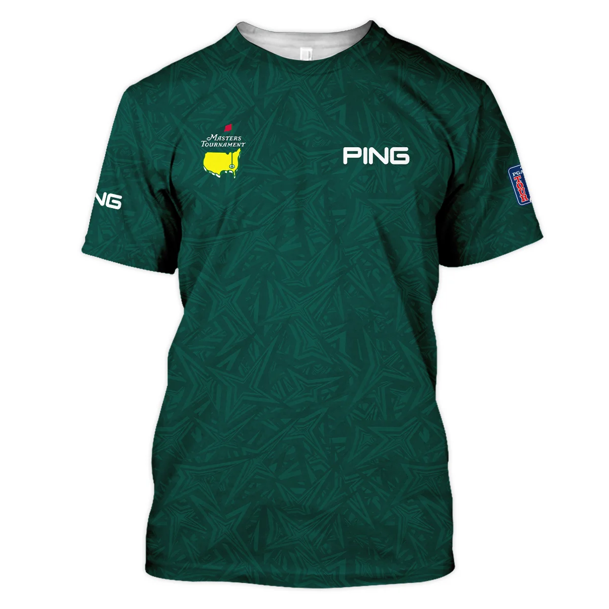 Stars Dark Green Abstract Sport Masters Tournament Ping Unisex T-Shirt Style Classic T-Shirt