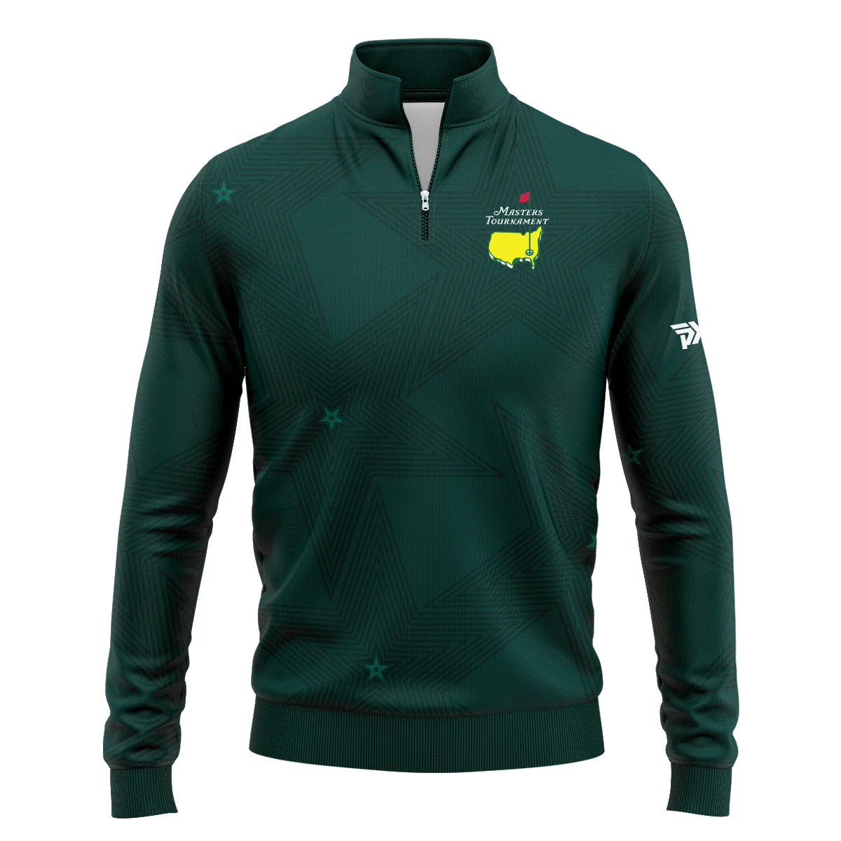 Stars Dark Green Golf Masters Tournament Parsons Xtreme Golf Quarter-Zip Jacket Style Classic Quarter-Zip Jacket