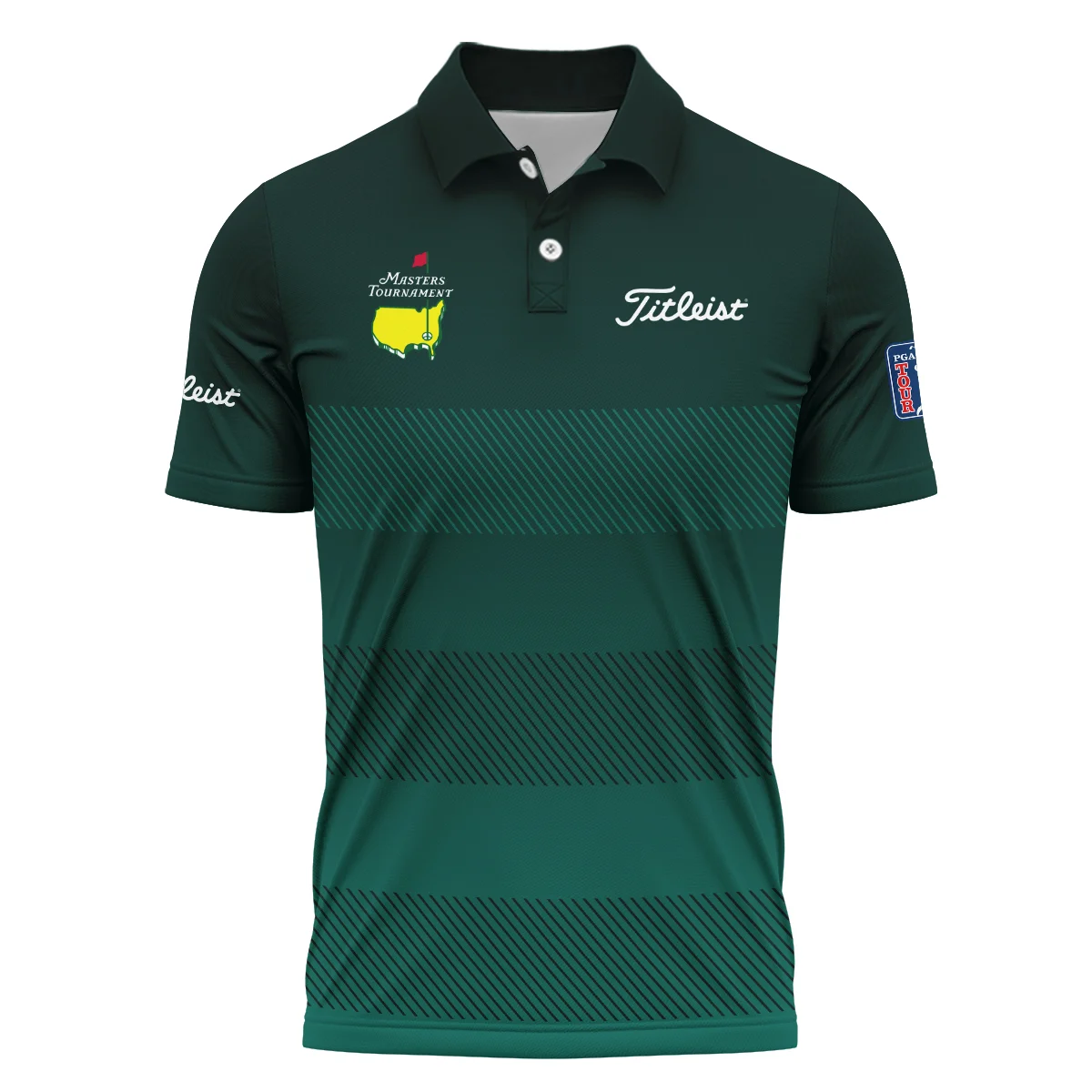 Titleist Masters Tournament Personalized Polo Shirt, Moisture-Wicking All Over Prints, HOMT110324A02TLPL