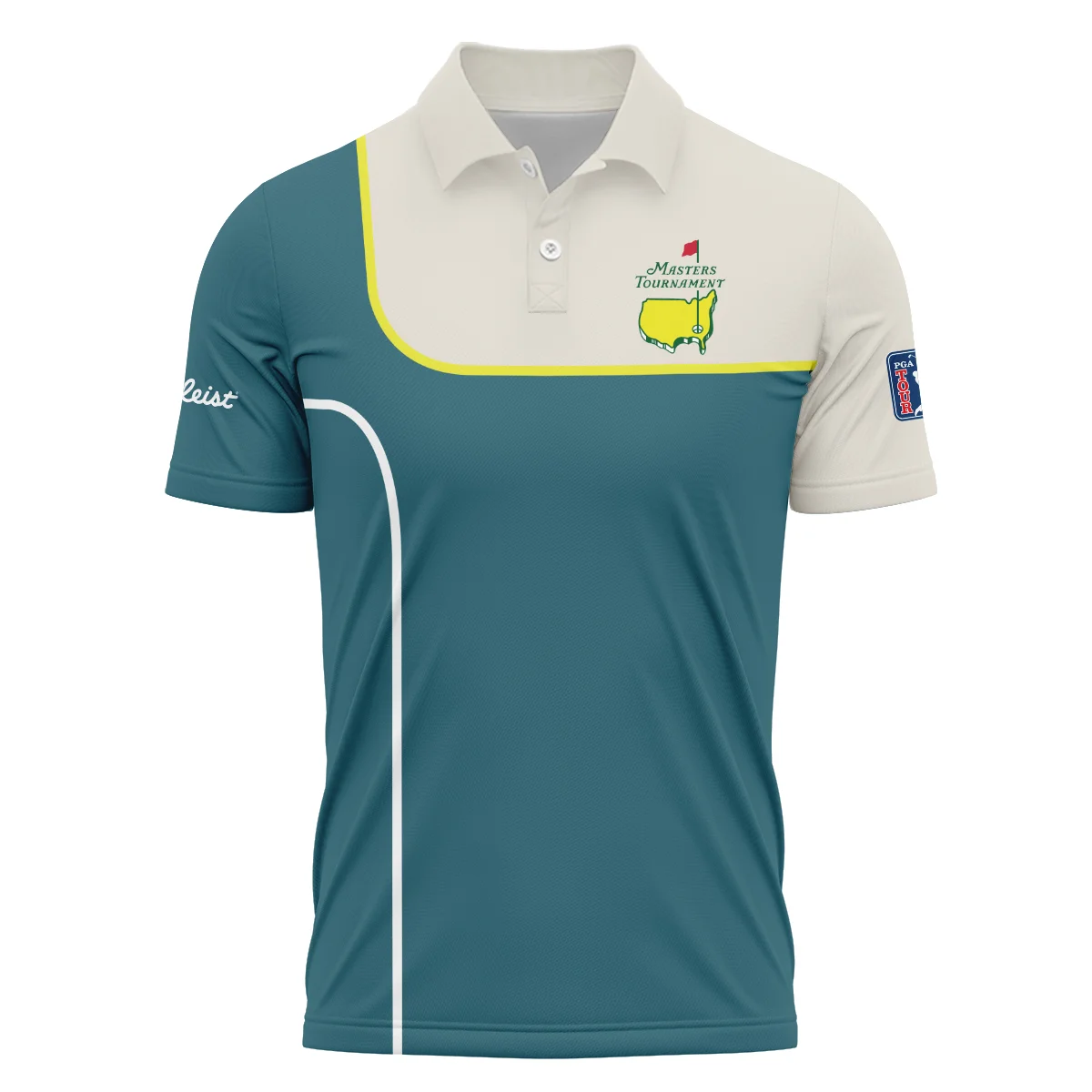 Titleist Masters Tournament Polo Shirt Personalized, Limited Edition Durable Design, HOMT251224A02TLPL