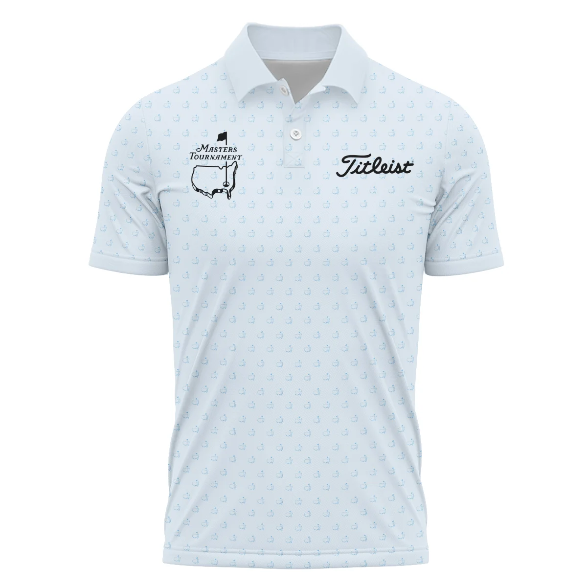 Titleist Polo Shirt Masters Tournament Personalized, Special Edition Rare Design, HOMT161224A01TLPL