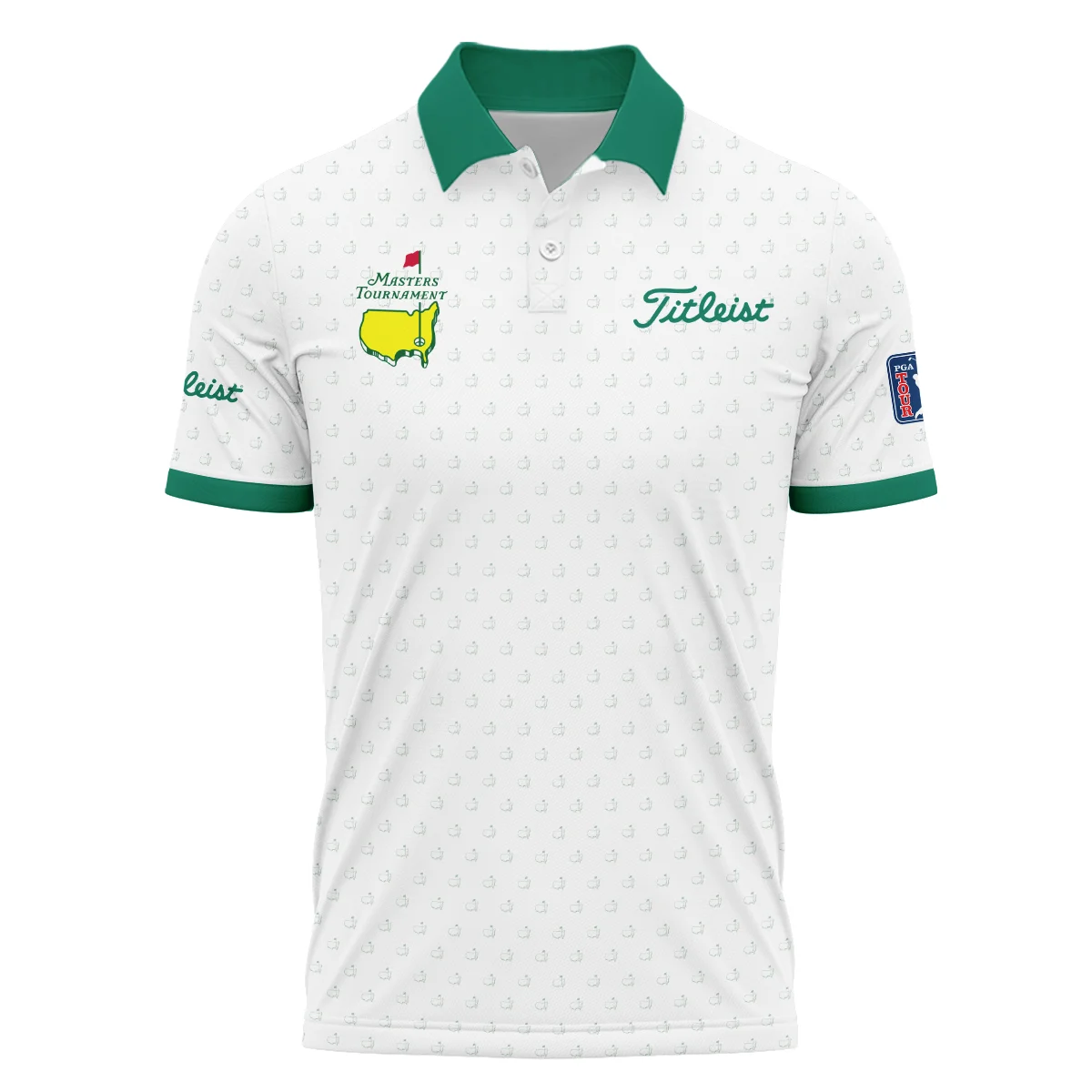 Titleist Polo Shirt Masters Tournament Personalized, Stylish Look Moisture-Wicking, HOMT070125A03TLPL