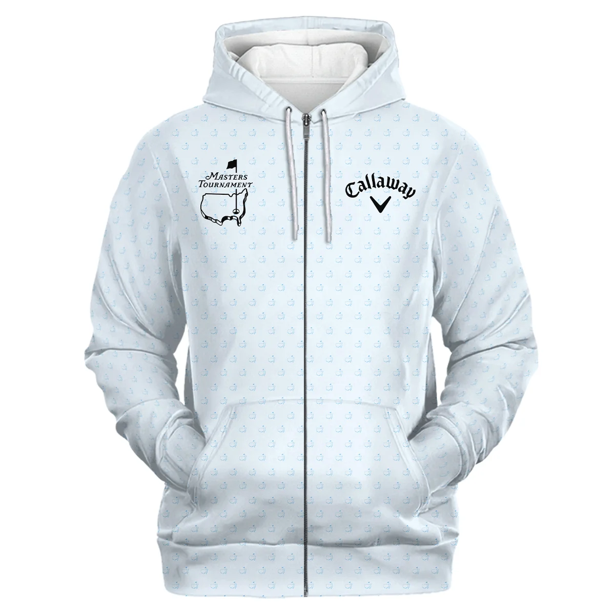 Zipper Hoodie Personalized Callaway Masters Tournament, Modern Fit Exclusive Product, HOMT161224A01CLWZHD