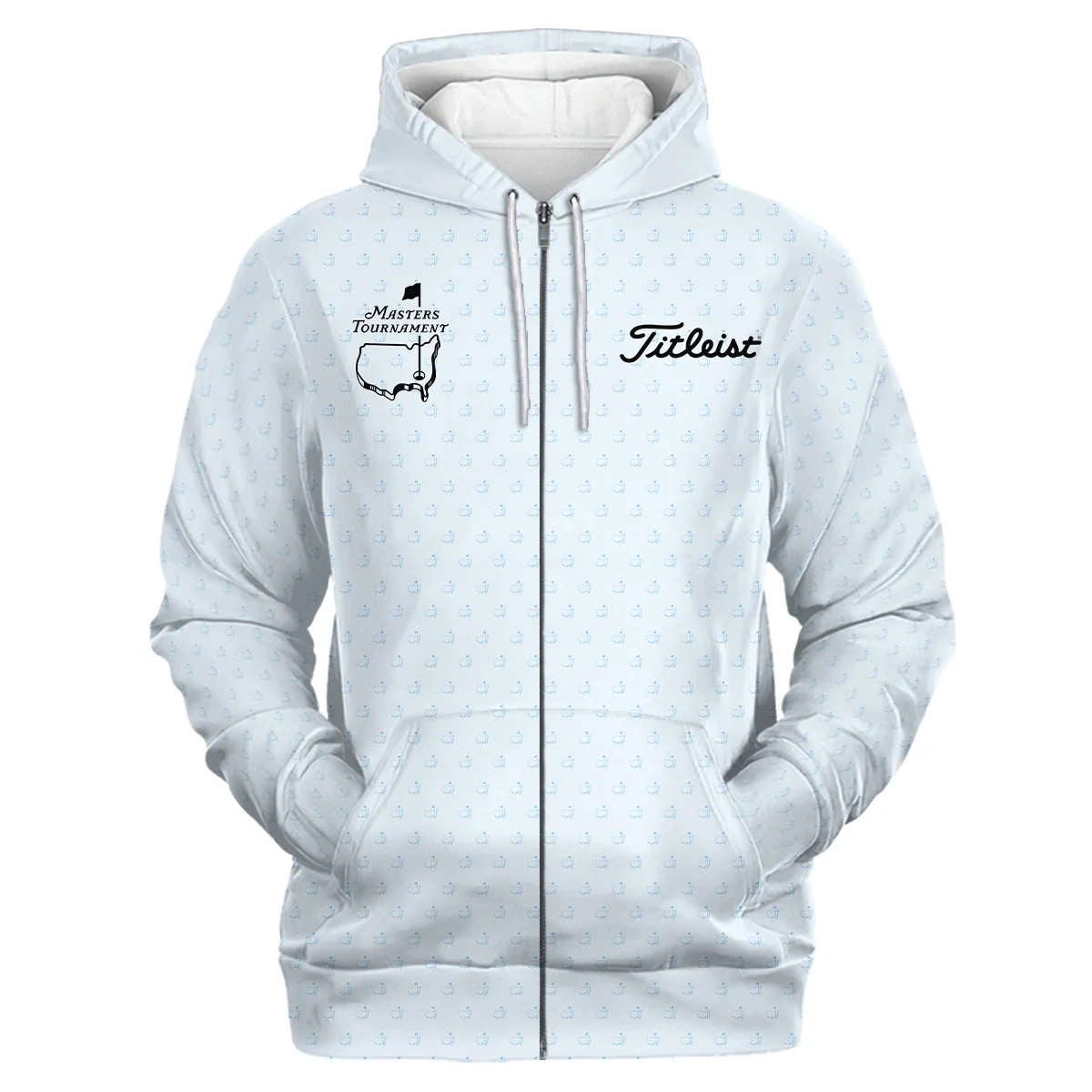 Zipper Hoodie Personalized Titleist Masters Tournament, Elegant Design Stylish Look, HOMT161224A01TLZHD