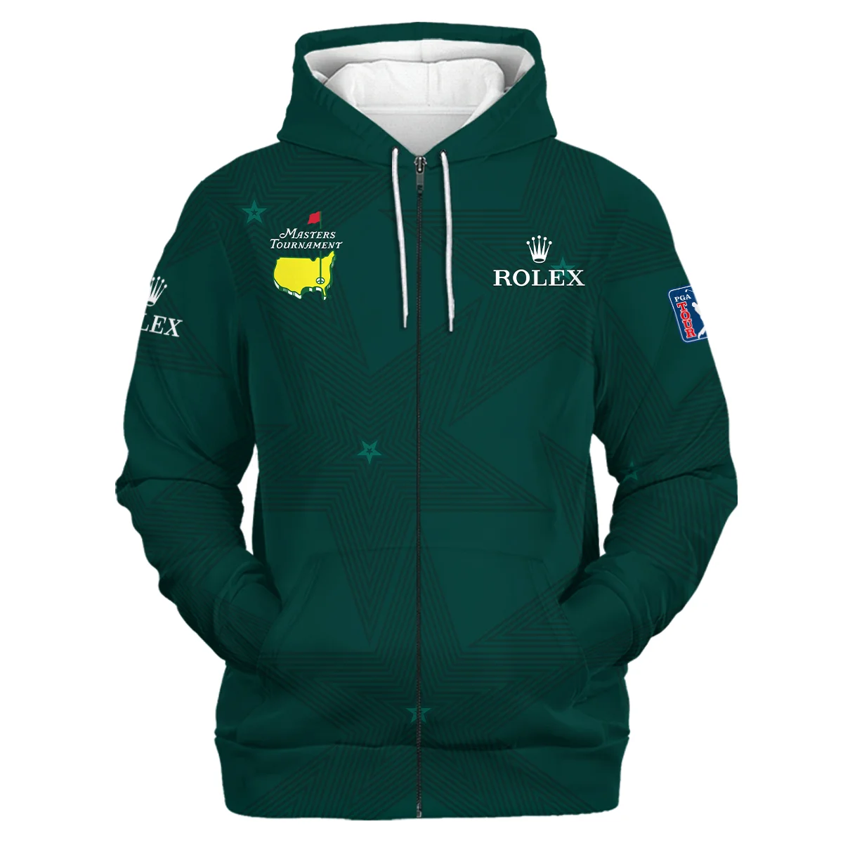 Zipper Hoodie Rolex Masters Tournament, Moisture-Wicking All Over Prints, HOTPMT251124A01ROXZHD