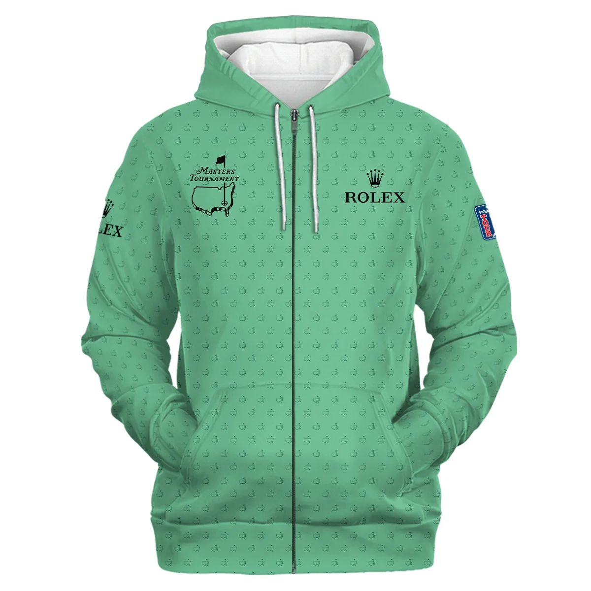 Zipper Hoodie Rolex Masters Tournament Personalized, Stylish Look Refined Fit, HOMT070125A05ROXZHD