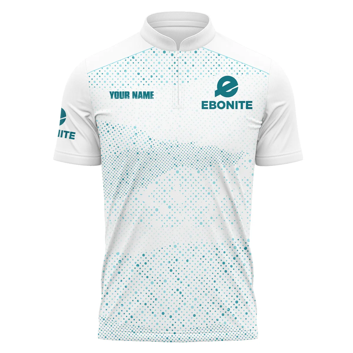 Ebonite Exclusive Logo Bowling Mandarin Collar Polo Shirt All Over Prints Gift For Fans QTBOW070225A3EBMPL