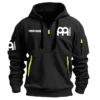 Meinl Drums Exclusive Logo - Personalized Hoodie Half Zipper QTDR210425A2MNL - Navy