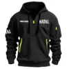 Mapex Drums Exclusive Logo - Personalized Hoodie Half Zipper QTDR210425A2MPX - Khaki