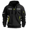 Pacific Drums Drums Exclusive Logo - Personalized Hoodie Half Zipper QTDR210425A2PDP - Khaki