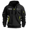 Trixon Drums Exclusive Logo - Personalized Hoodie Half Zipper QTDR210425A2TRX - Navy