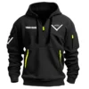 Vater Drums Exclusive Logo - Personalized Hoodie Half Zipper QTDR210425A2VTR - Navy