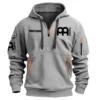 Meinl Drums Exclusive Logo - Personalized Hoodie Half Zipper QTDR210425A2MNL - Navy