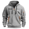 Trixon Drums Exclusive Logo - Personalized Hoodie Half Zipper QTDR210425A2TRX - Navy