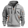 Wincent Drums Exclusive Logo - Personalized Hoodie Half Zipper QTDR210425A2WCT - Navy