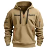 Alesis Drums Exclusive Logo - Personalized Hoodie Half Zipper QTDR210425A2ALS - Gray