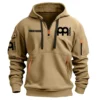 Mapex Drums Exclusive Logo - Personalized Hoodie Half Zipper QTDR210425A2MPX - Black