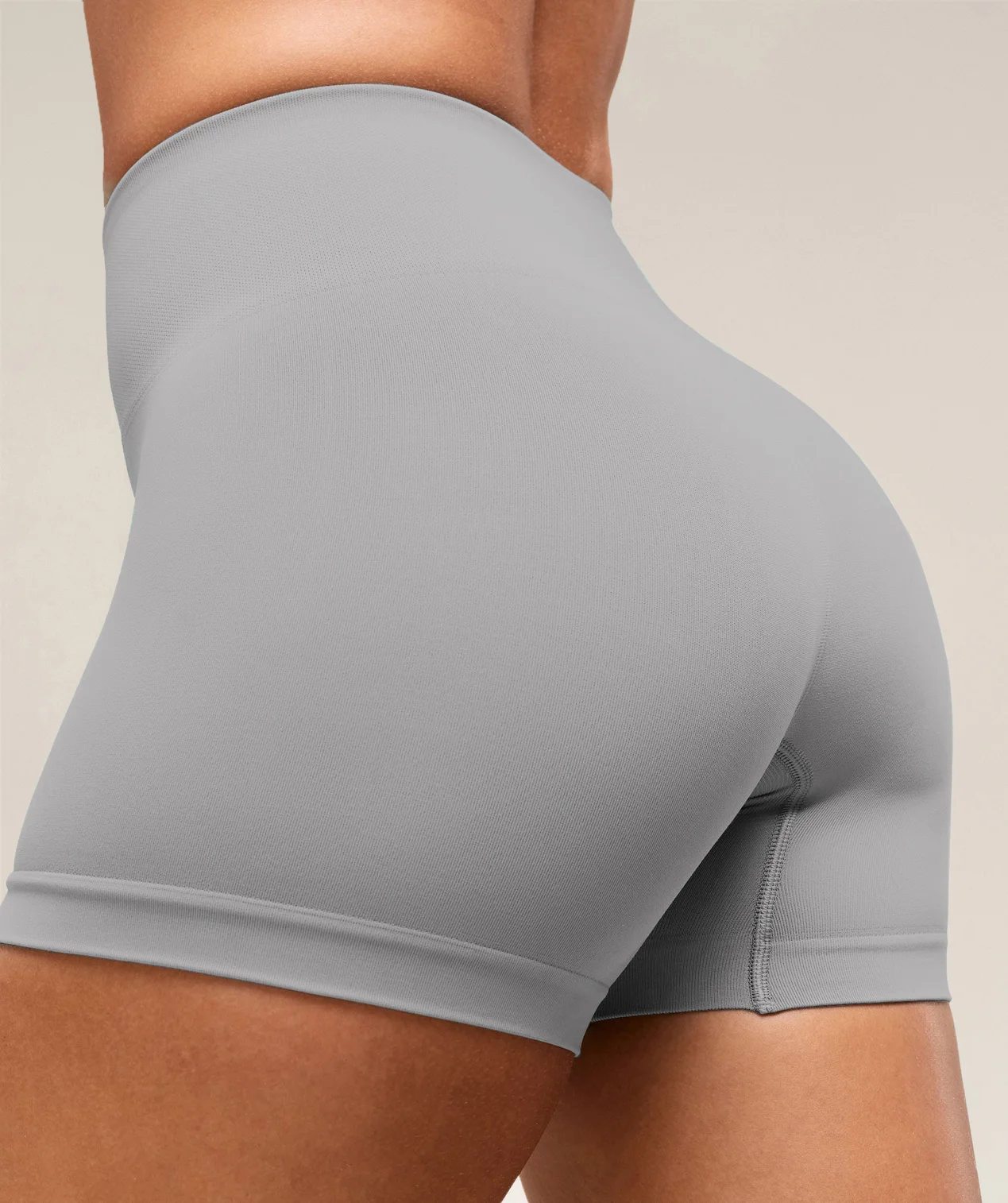 Gymshark Shorts Leggings Exclusive Logo,  Women's Breathable Seamless Athletic Leggings QTDR280425A1GS - Earth Brown