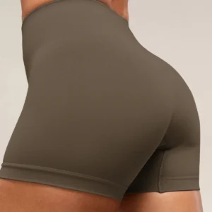 Lululemon Shorts Leggings Exclusive Logo,  Women's Breathable Seamless Athletic Leggings QTDR280425A1AP - Dark Sky Gray