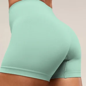 Lululemon Shorts Leggings Exclusive Logo,  Women's Breathable Seamless Athletic Leggings QTDR280425A1AP - Light Green