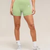 Lululemon Shorts Leggings Exclusive Logo,  Women's Breathable Seamless Athletic Leggings QTDR280425A1AP - Light Green