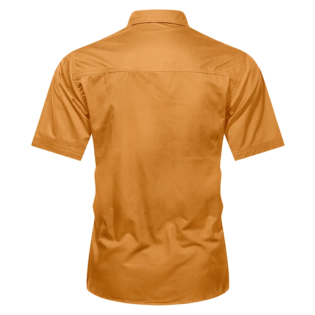 Pearl Drums Exclusive Logo - Personalized Casual Shirt QTDR240425A1PRL - Orange