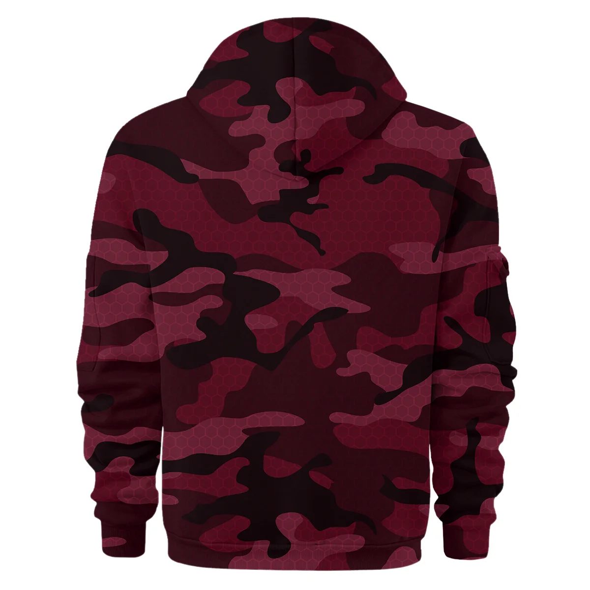 Pearl Drums Exclusive Logo - Personalized Hoodie Half Zipper QTDR210425A3PRL - Maroon