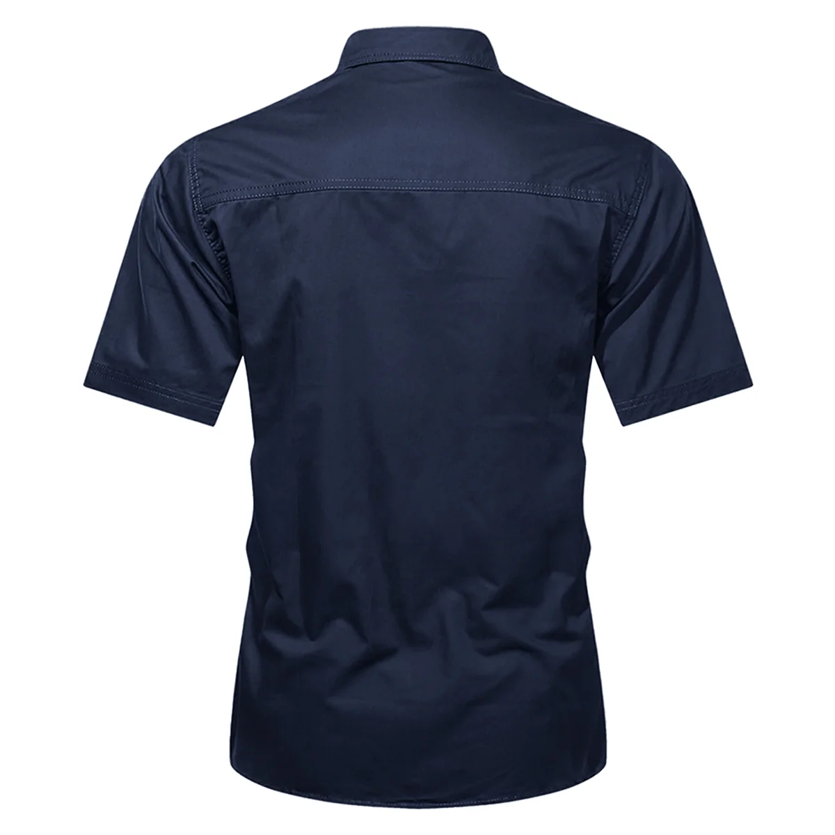 Sabian Drums Exclusive Logo - Personalized Casual Shirt QTDR240425A1SBN - Dark Blue