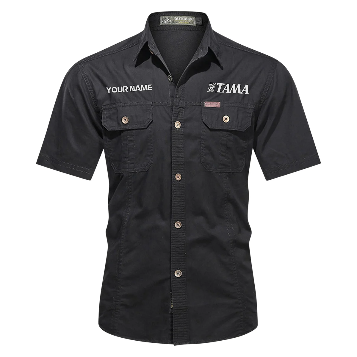 Sonor Drums Exclusive Logo - Personalized Casual Shirt QTDR240425A1SNR - Red