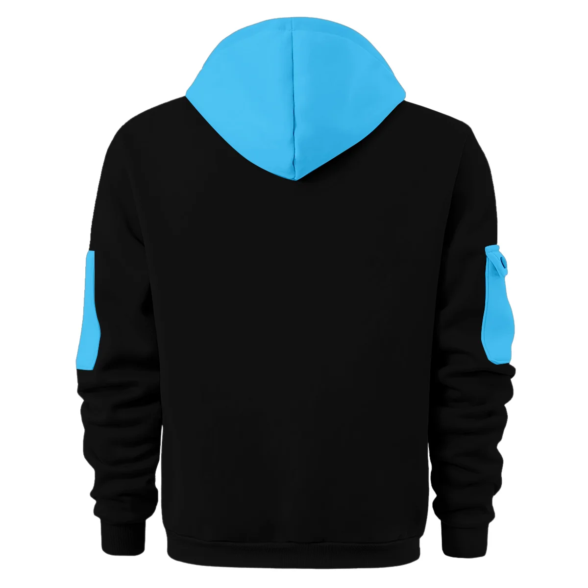 Varus Drums Exclusive Logo - Personalized Hoodie Half Zipper QTDRU260425A1VRS - Light Blue 