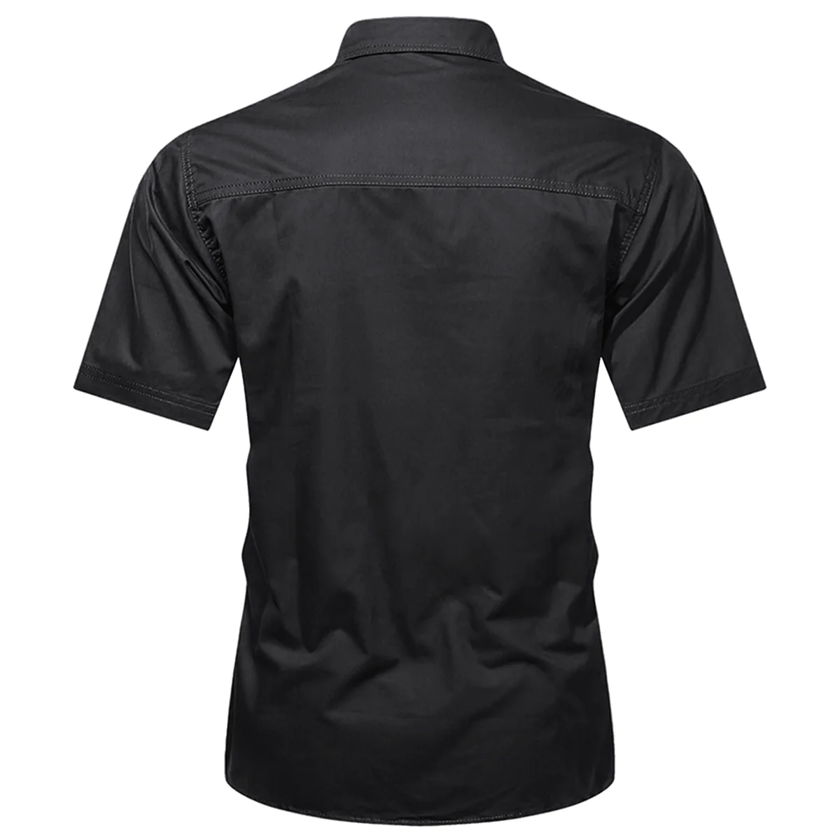 Vater Drums Exclusive Logo - Personalized Casual Shirt QTDR240425A1VTR - Black