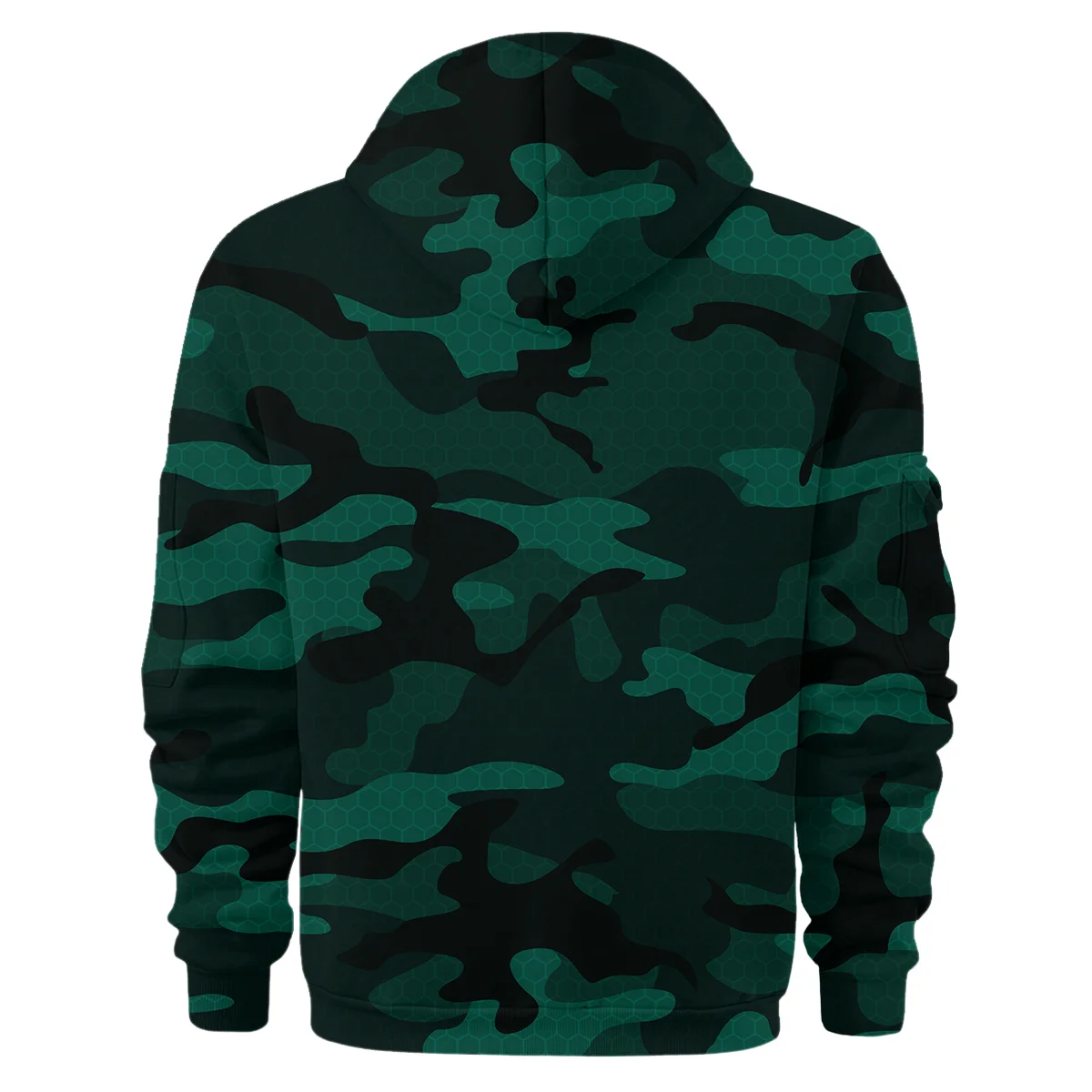 Wincent Drums Exclusive Logo - Personalized Hoodie Half Zipper QTDR210425A3WCT - Green